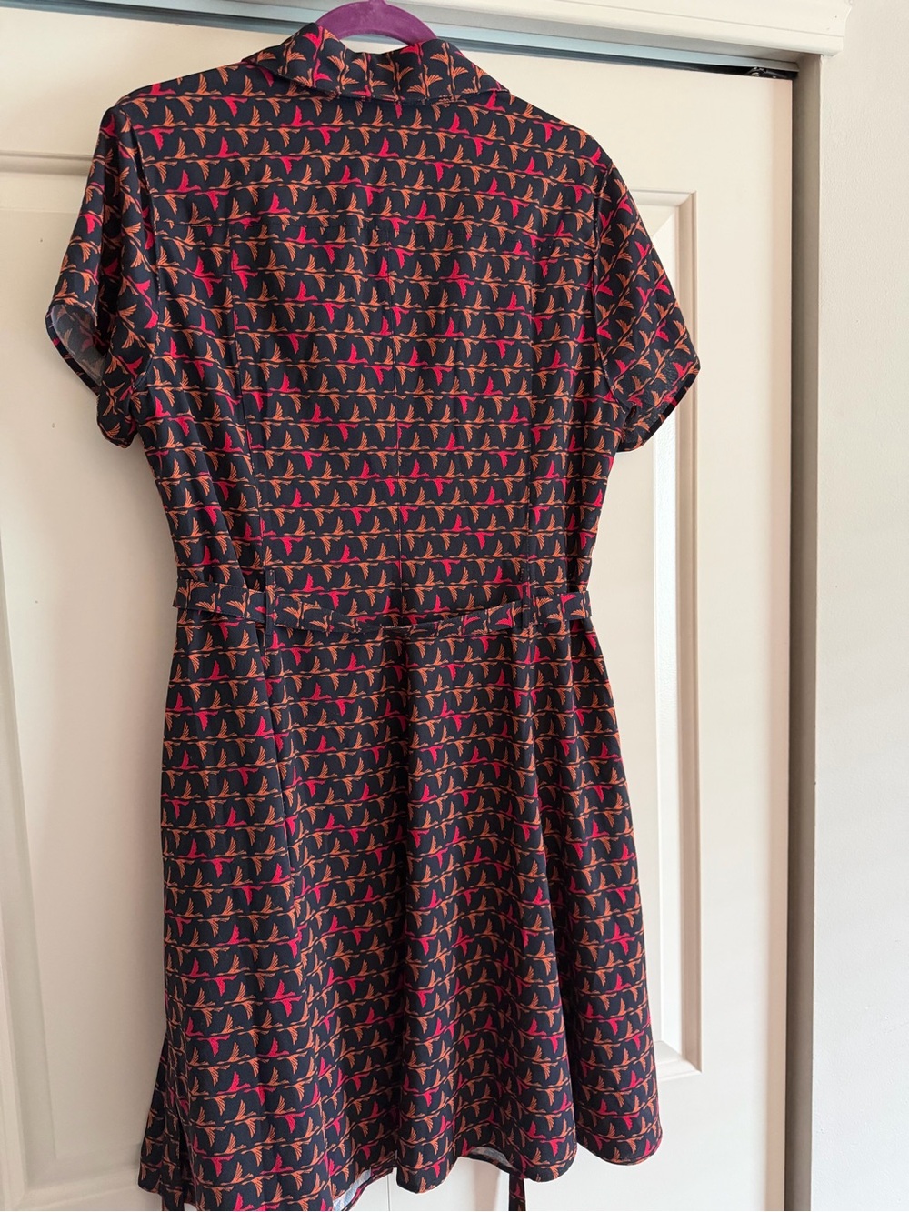 Isabel + Alice Bird Shirt Dress - Picture 2 of 3